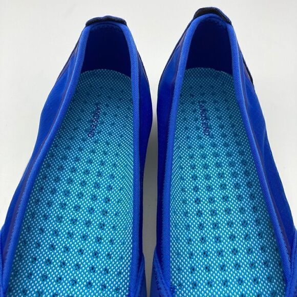 Lands’End Women’s Water Ballet Flats Blue Color Size 9B Like New - Picture 7 of 9